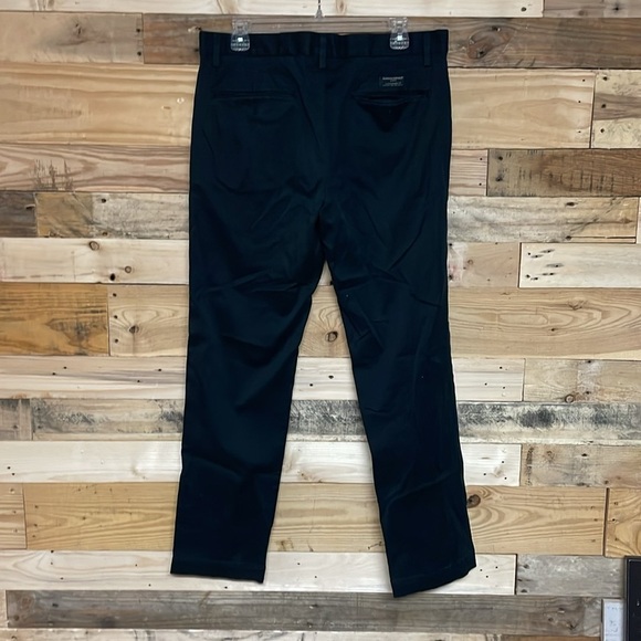 Banana Republic Aiden Slim Fit size 33x32 Black Dress Pants Straight Leg - Picture 9 of 10
